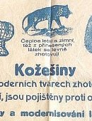 Ilustrační foto k článku: Zlaté dno řemesel a živností v Blansku – Antonín Dobřický, Speciální závod kožešnický