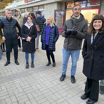 
                                Sobotní akce Na víno s Martinem. FOTO: Pavla Komárková
                                    