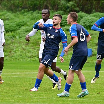 
                                Fotbalisté FK Blansko porazili Slovácko B 2:0. FOTO: Josef Kratochvil
                                    