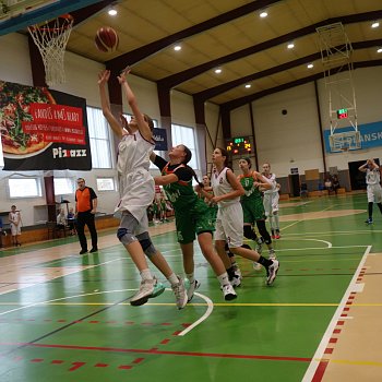 
                                Basketbalistky U13 Basketbalového klubu Blansko porazily tým Žabiny Brno. FOTO: archiv pořadatelů
                                    