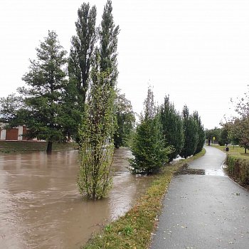  Připomenutí povodňové situace v Blansku. FOTO: archiv města