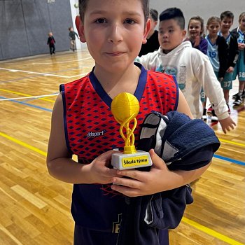 
                                Basketbalisté U10 BBK Blansko se zúčastnili utkání začínajících basketbalistů. FOTO: archiv pořadatelů
                                    