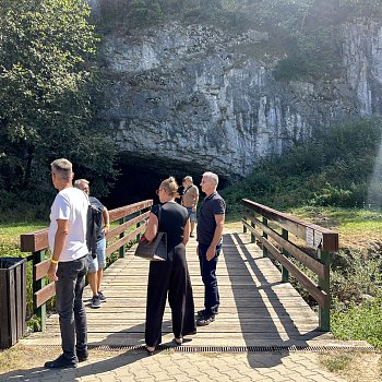 
                                Delegace z partnerských měst, které navštívily letos v září akci Zažít Blansko jinak, poznávaly město i region. FOTO: Kristýna Kadlecová
                                    