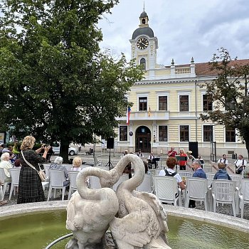 
                                Na promenádním koncertu zahrála kapela Boskověnka. FOTO: KSMB
                                    