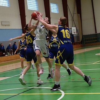 
                                Basketbalistky BK Blansko sehrály další domácí soutěžní utkání. FOTO: archiv pořadatelů
                                    