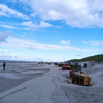 
                                Studenti blanenského gymnázia vyrazili na ostrov Langeoog. FOTO: archiv školy
                                    