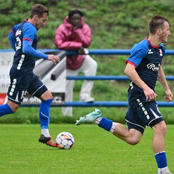 
                                Fotbalisté FK Blansko porazili Slovácko B 2:0. FOTO: Josef Kratochvil
                                    