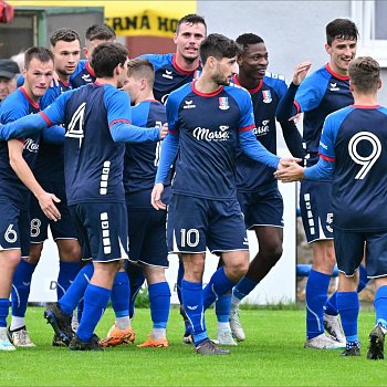 
                                Fotbalisté FK Blansko porazili Slovácko B 2:0. FOTO: Josef Kratochvil
                                    