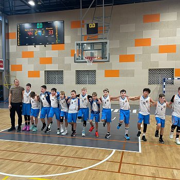 
                                Blanenští basketbalisté U13 sehráli poprvé v sezoně turnaj nadregionální ligy v Novém Jičíně. FOTO: archiv klubu
                                    