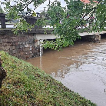  Připomenutí povodňové situace v Blansku. FOTO: archiv města