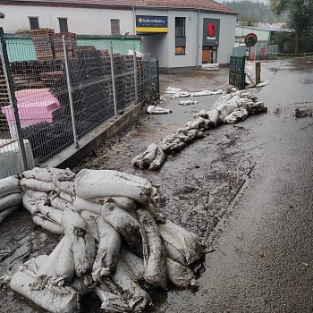  Připomenutí povodňové situace v Blansku. FOTO: archiv města