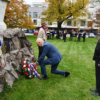 
                                Blansko s připomnělo Den vzniku samostatného československého státu. FOTO: Michal Záboj
                                    