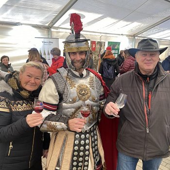 
                                Sobotní akce Na víno s Martinem. FOTO: Pavla Komárková
                                    