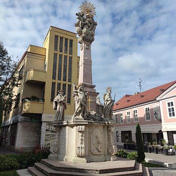 
                                Senioři z Blanska navštívili partnerské město Komárno. FOTO: Zdeněk Lejtnar
                                    