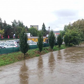  Připomenutí povodňové situace v Blansku. FOTO: archiv města