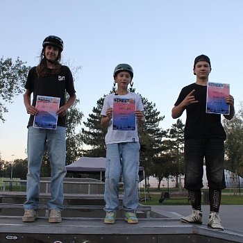 
                                Vítězové 20. ročníku závodu koloběžek Street Jam 2024. FOTO: Archiv pořadatelů
                                    