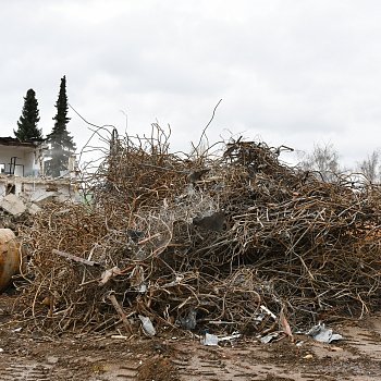 
                                Demolice bývalých lázní. FOTO: Michal Záboj
                                    