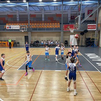 
                                Blanenští basketbalisté U13 sehráli poprvé v sezoně turnaj nadregionální ligy v Novém Jičíně. FOTO: archiv klubu
                                    