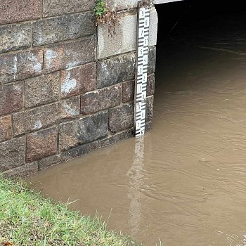  Připomenutí povodňové situace v Blansku. FOTO: archiv města