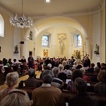 
                                Komorní orchestr města Blanska odehrál nedělní koncert v kostele sv. Martina. FOTO: archiv Farnosti Blansko
                                    