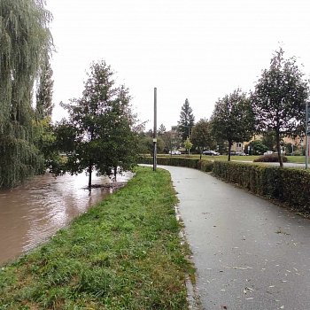  Připomenutí povodňové situace v Blansku. FOTO: archiv města