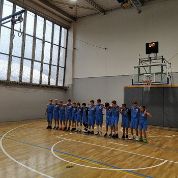 
                                Tým U11 BBK Blansko se utkal s Vlčaty Žďár nad Sázavou. FOTO: archiv klubu
                                    