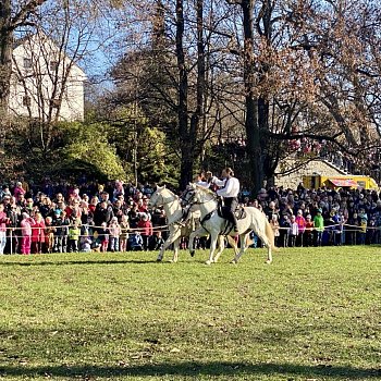 
                                Nedělní program v zámeckém parku. FOTO: Pavla Komárková
                                    