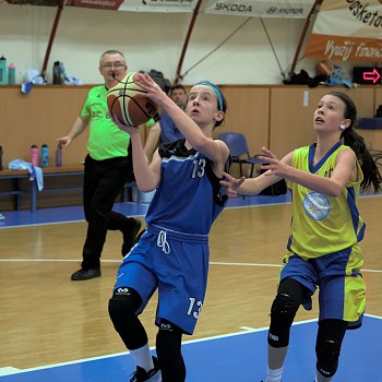 
                                Starší minižákyně U13 odehrály poslední letošní turnaj. FOTO: archiv klubu
                                    