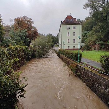  Připomenutí povodňové situace v Blansku. FOTO: archiv města