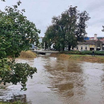  Připomenutí povodňové situace v Blansku. FOTO: archiv města