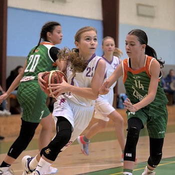 
                                Basketbalistky BK Blansko sehrály další domácí soutěžní utkání. FOTO: archiv pořadatelů
                                    