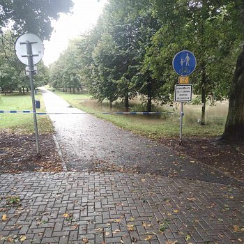  Připomenutí povodňové situace v Blansku. FOTO: archiv města