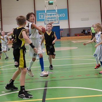 
                                Zápas U10 mezi BK Blansko a BC Vysočina. FOTO: archiv klubu
                                    